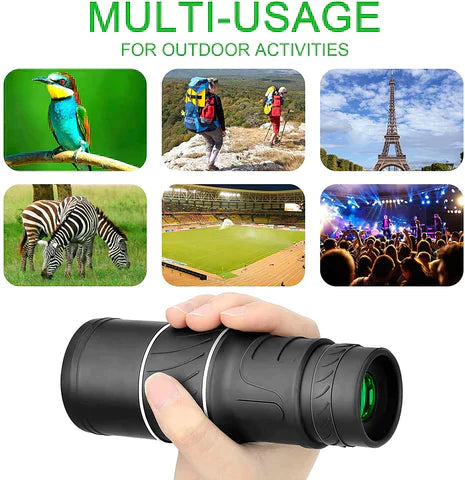 š 16x52 Monocular Telescope | High-Power Dual Focus Optical Zoom Scope š„
